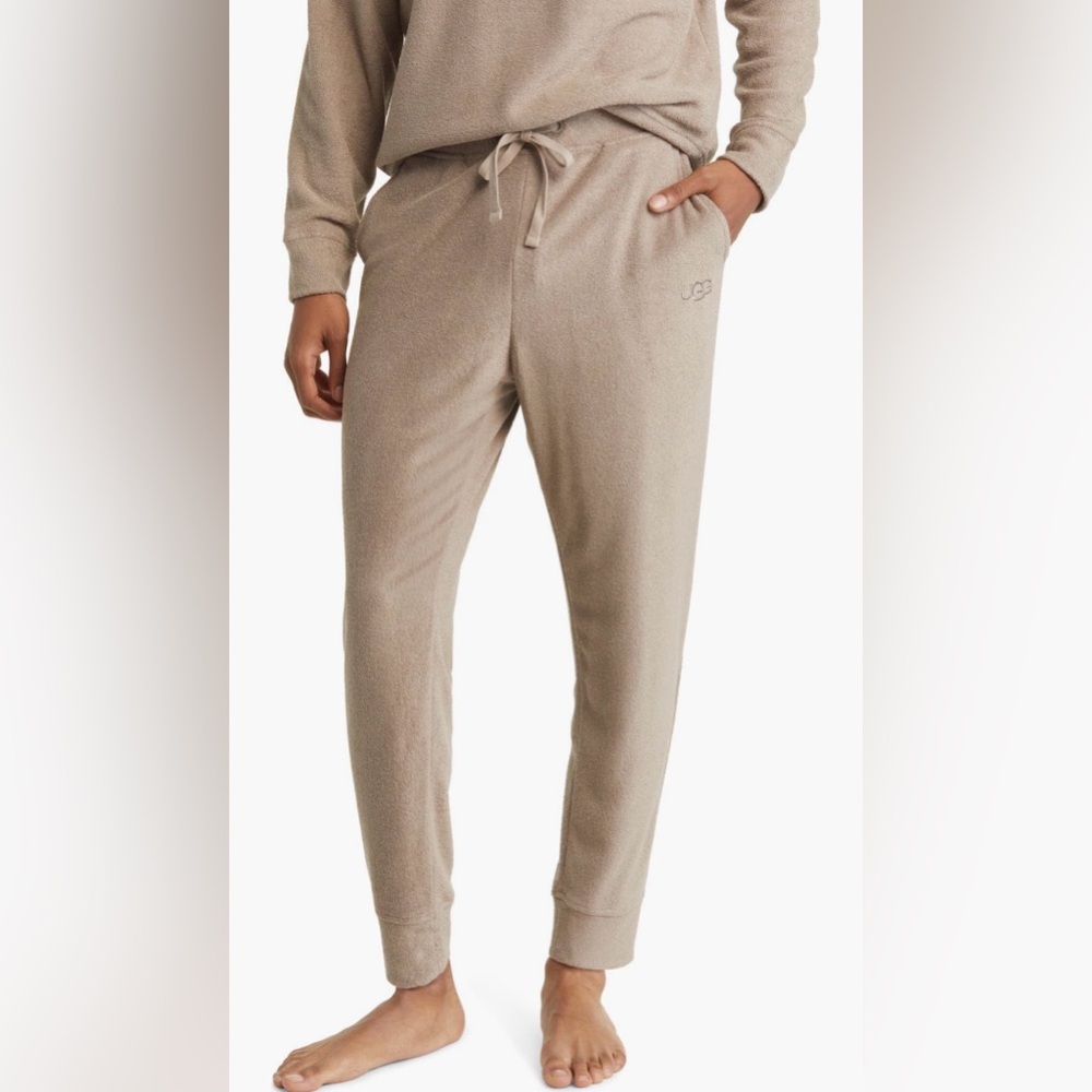 New!🍁UGG® Men’s Brushed Terry Pajama Joggers- Sz Large